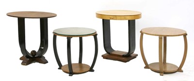 Lot 135 - Four Art Deco occasional tables