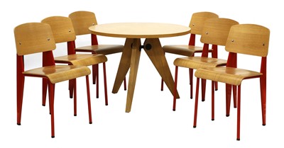 Lot 375 - An oak 'Guéridon' table