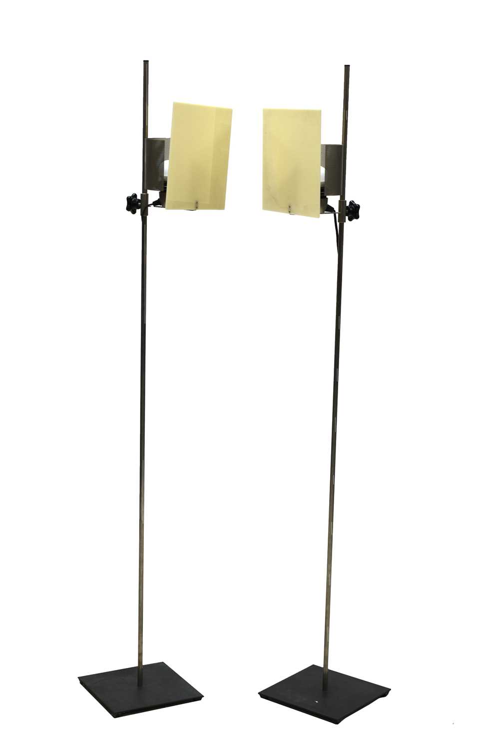 Lot 608 - A pair of contemporary Habitat standard lamps