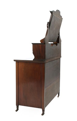 Lot 57 - An Art Nouveau mahogany dressing table