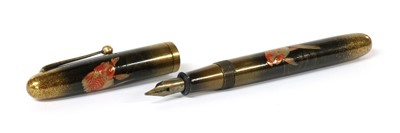 Lot 73A - A Dunhill Namiki Maki-e lacquered fountain pen