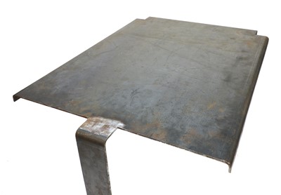 Lot 457 - An 'industrial' steel desk