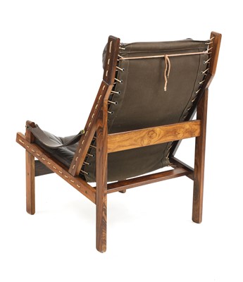 Lot 382 - A rosewood 'Hunter' chair