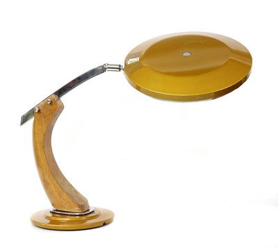 Lot 350 - A Fase Lupela 'President' table lamp