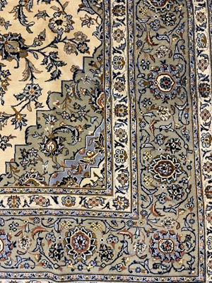 Lot 315 - A Persian Kashan carpet