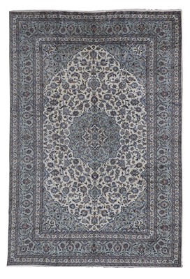 Lot 645 - A Persian Kashan carpet