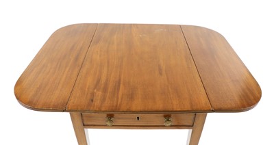 Lot 220 - A 19th century mahogany Pembroke table