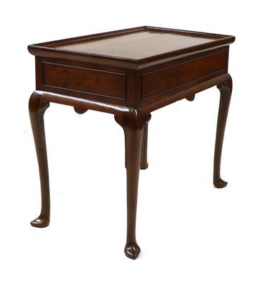 Lot 329 - A George II mahogany silver or centre table