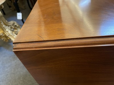 Lot 875 - A pair of Regency mahogany tables