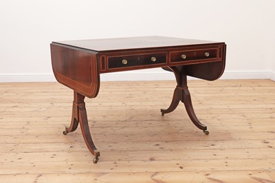Lot 468 - A Regency rosewood sofa table