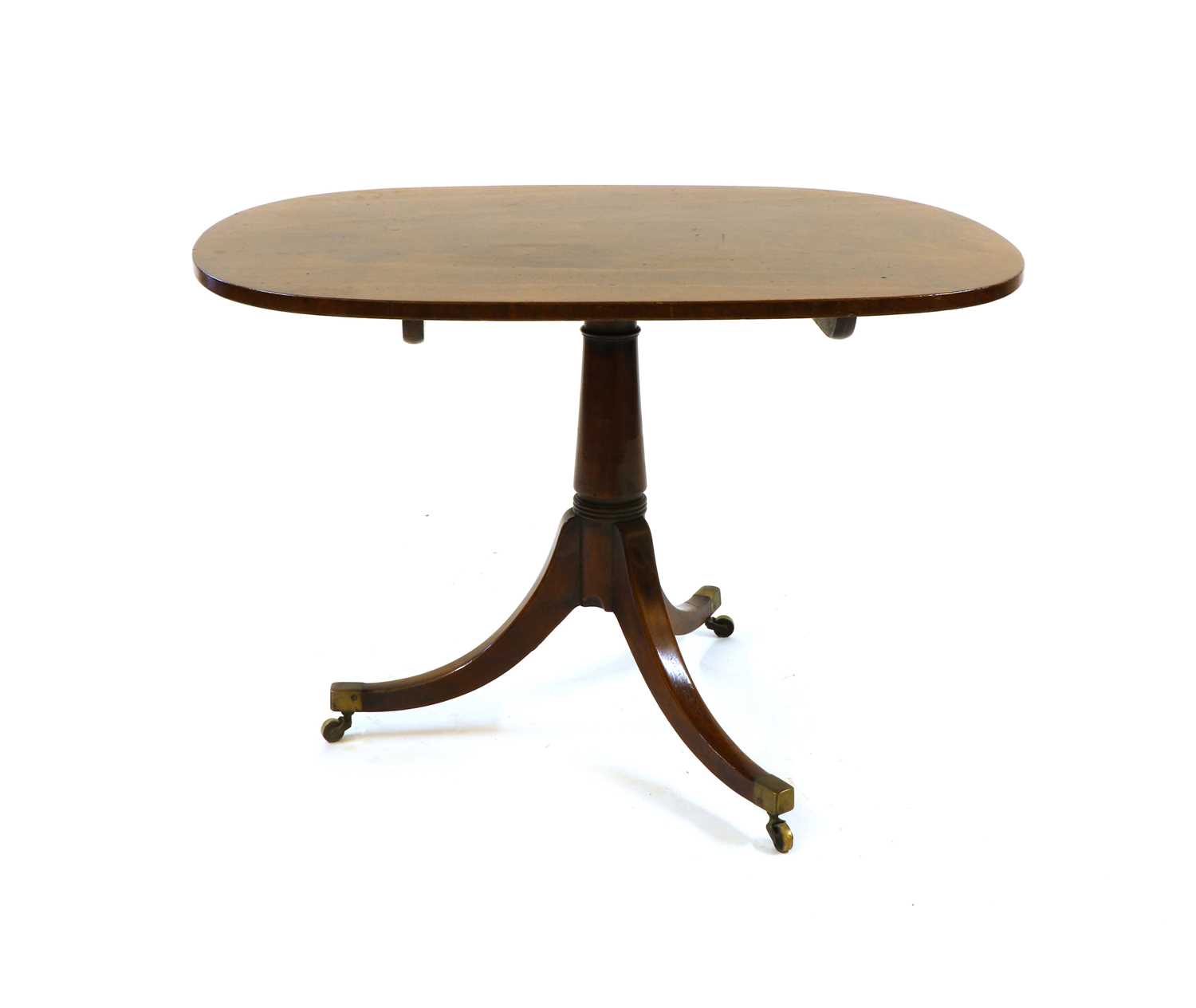 Lot 289 - A small 19th century mahogany breakfast table