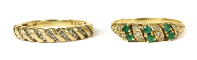 Lot 200 - Two gold rings