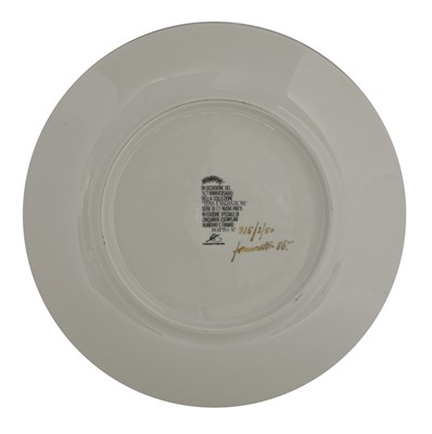 Lot 91 - A 'Themes and Variations' (Tema e Variazioni) plate