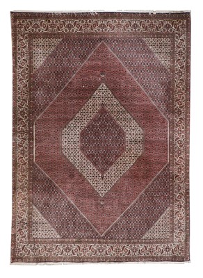 Lot 348 - A Persian Hamadan carpet