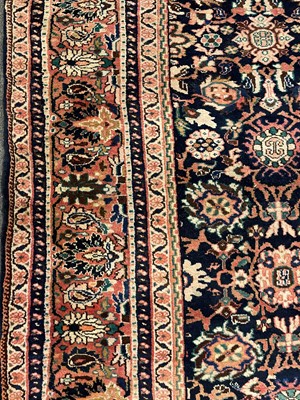 Lot 121 - A Persian Bidjar carpet of Mahi design