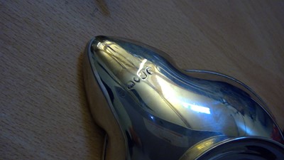 Lot 66 - A Victorian silver novelty table lighter