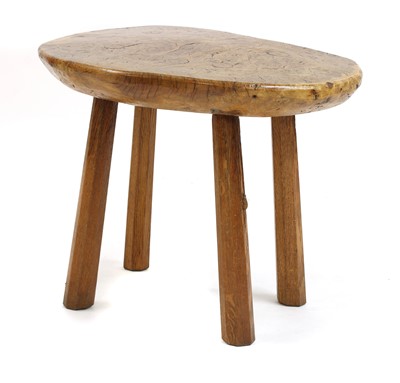 Lot 109 - A Robert 'Mouseman' Thompson burr oak table