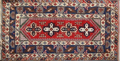 Lot 359A - A Caucasian rug