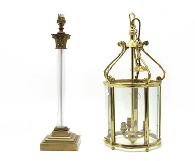 Lot 319 - A Vaughan table lamp