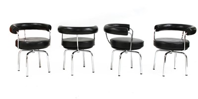 Lot 209 - Four contemporary revolving chairs
