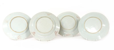 Lot 69 - Three Chinese famille rose plates