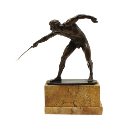 Lot 234 - A bronze figure of a Gladiator