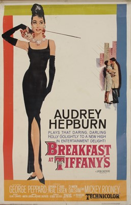 Lot 287 - A Breakfast at Tiffany's advertising film poster