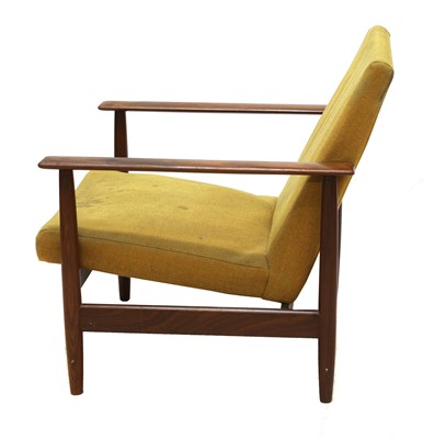 Lot 387 - A Danish teak armchair