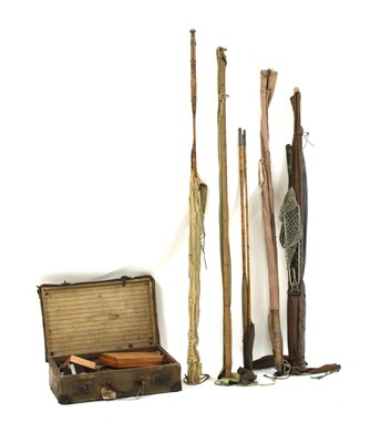 Lot 333 - A collection of vintage fishing equipment