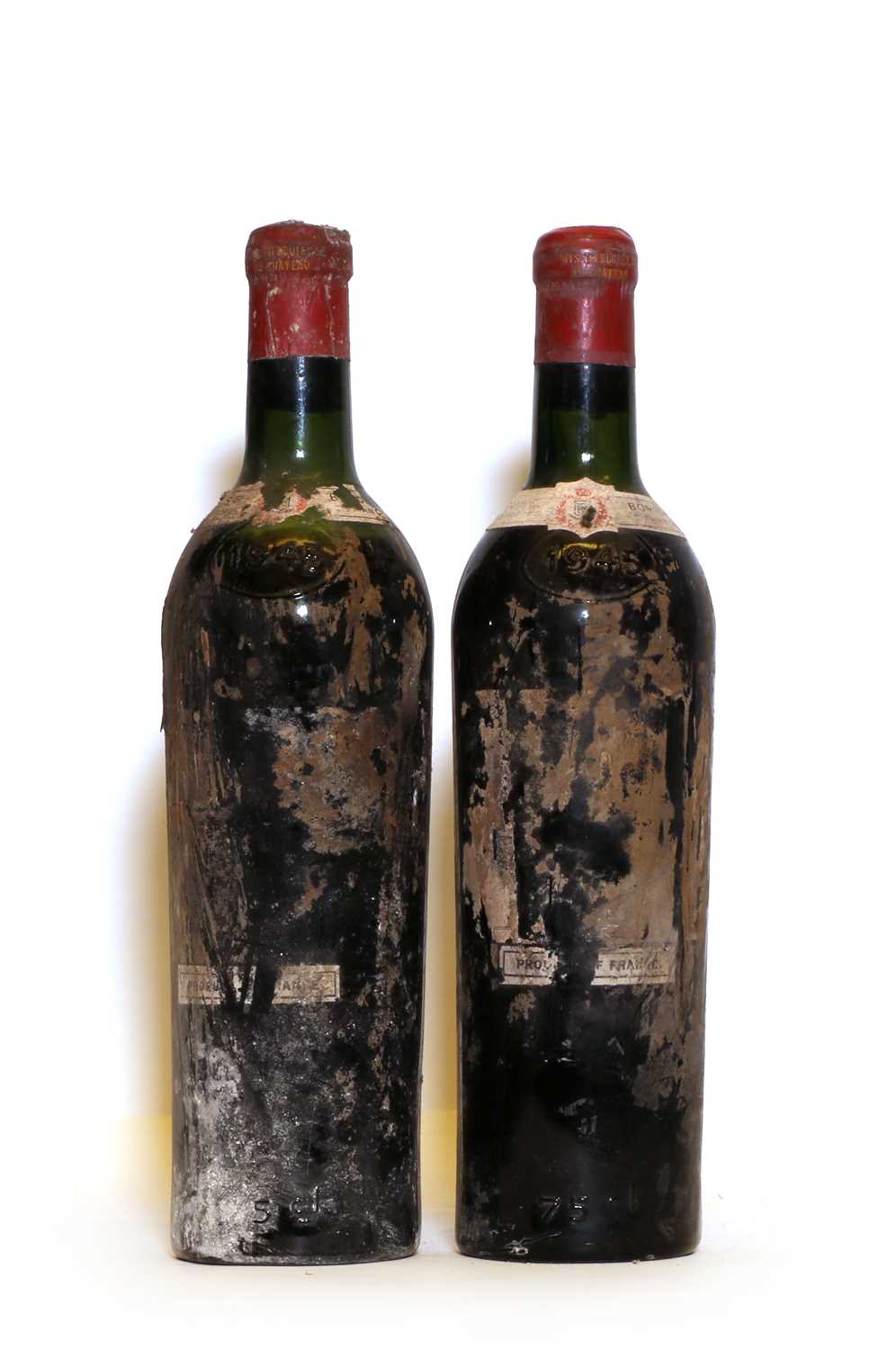 Lot 51 - Chateau LafiteRothscild, 1er Cru Classe, Pauillac, 1945, two bottles