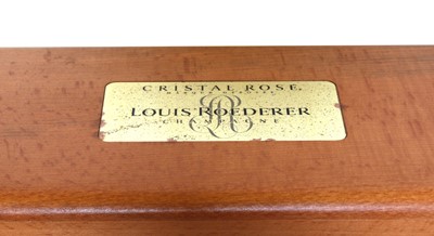 Lot 3 - Cristal Rose, Louis Roederer, Reims, 1995, one bottle in sealed presentation case