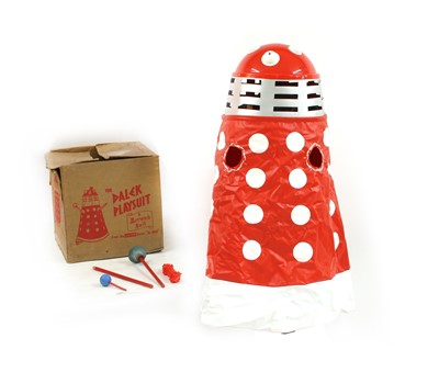 Lot 379 - A child's boxed dalek play suit, by Berwick