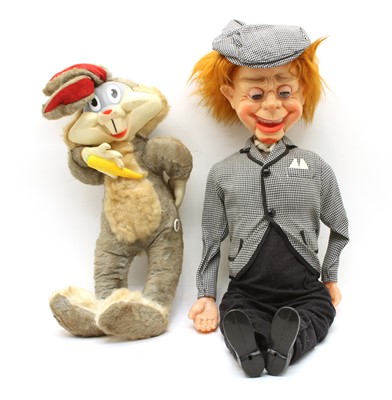 Lot 374 - Two toy figures