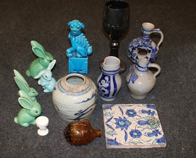 Lot 113 - A collection of miscellaneous ceramics