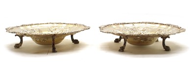 Lot 63 - A pair of large silver plated Mappin & Co dishes