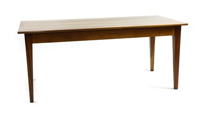 Lot 396 - A contemporary hand crafted French design cherrywood farmhouse table