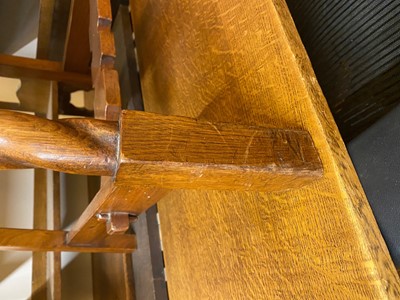 Lot 27 - A Liberty walnut side chair
