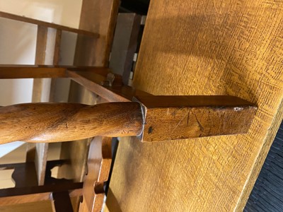Lot 27 - A Liberty walnut side chair