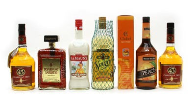 Lot 154 - Assorted Liqueurs, to include Lejay-Lagoute Kir Royal and 14 various others