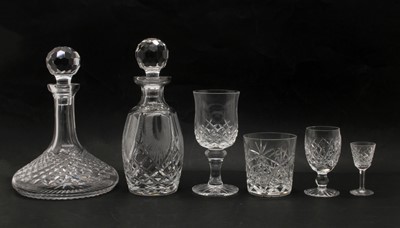 Lot 60 - A collection of predominantly Waterford crystal