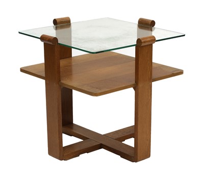 Lot 190 - An Art Deco oak veneered coffee table