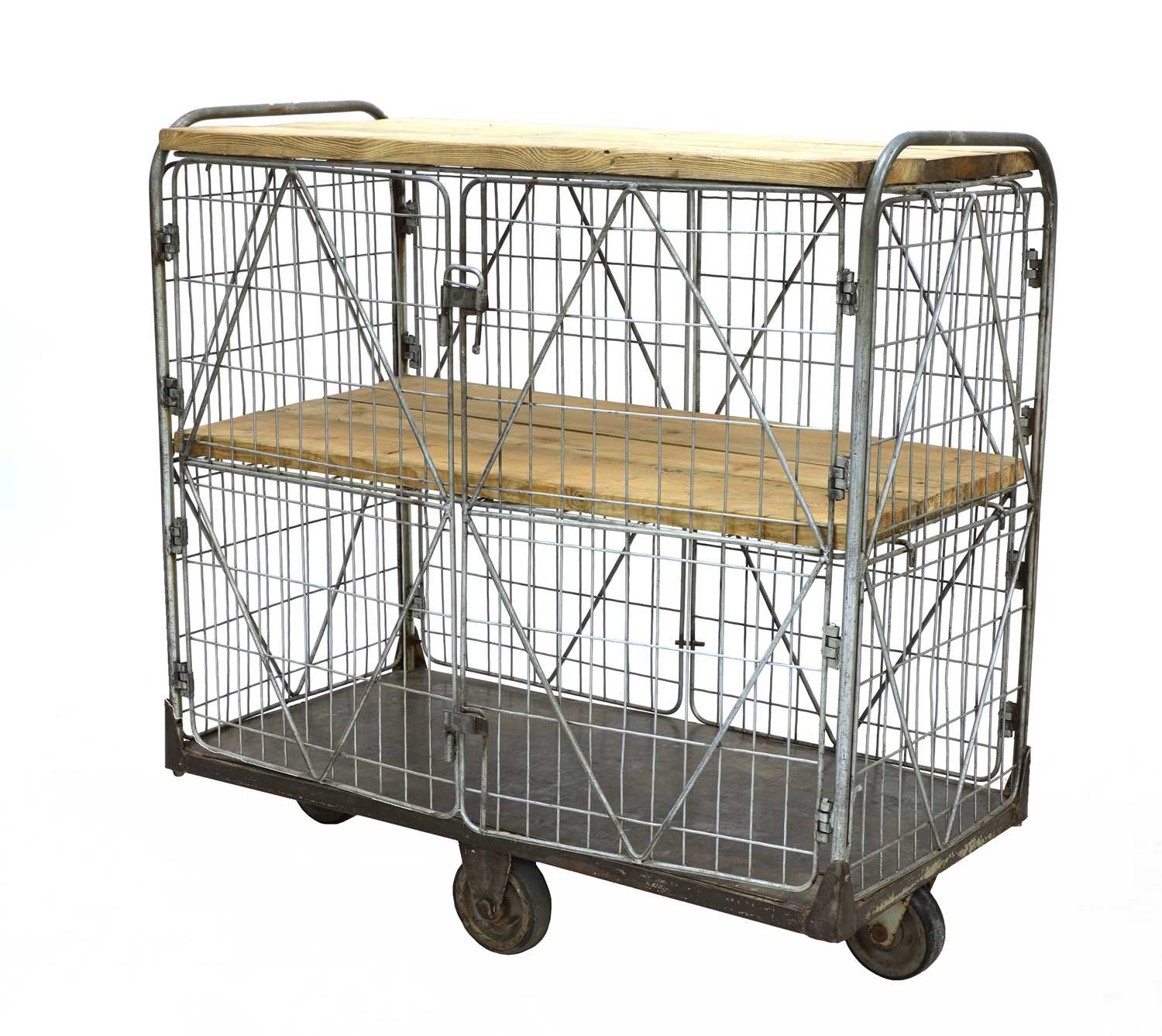 heavy duty industrial cage trolley