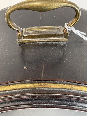Lot 854 - A George III mahogany bracket clock