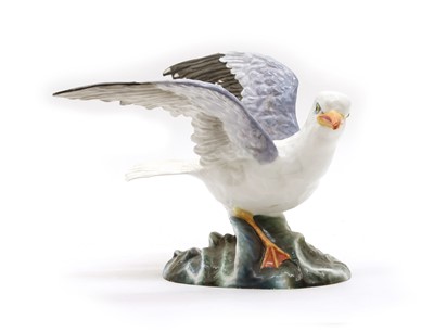 Lot 111 - A Crown Staffordshire Seagull