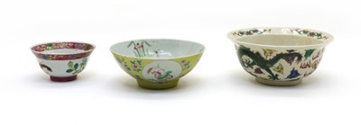 Lot 28 - Two Chinese famille rose bowls
