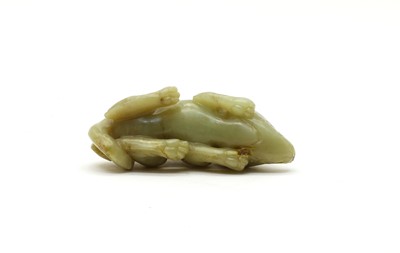 Lot 59 - A Chinese jade carving