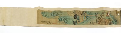 Lot 129 - A Chinese hanging scroll