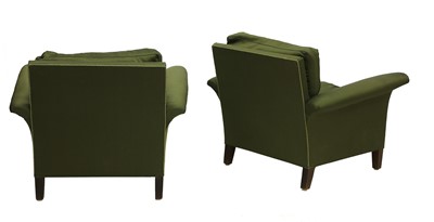 Lot 203 - A pair of Art Deco armchairs