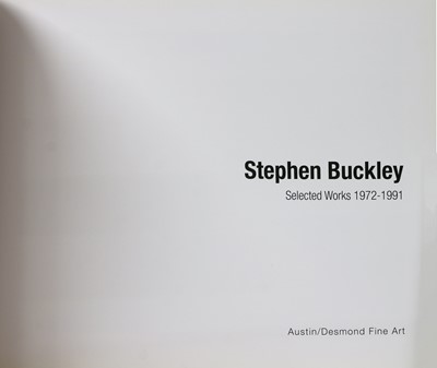 Lot 20 - Stephen Buckley (b.1944)