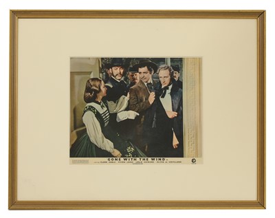 Lot 255 - Four studio cards from 'Gone With the Wind'